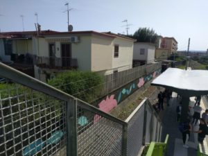 Ponticelli: la stazione della Circumvesuviana è “invasa” dalla Street Art