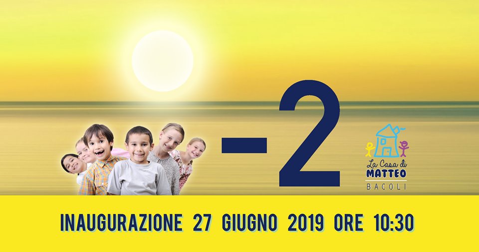 Bacoli, tutto pronto per una nuova sede de 'La Casa di Matteo'