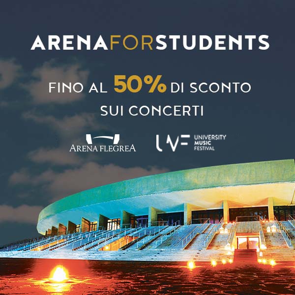 Noisy Naples Fest e Università Federico II, sconti per i concerti dell'Arena Flegrea