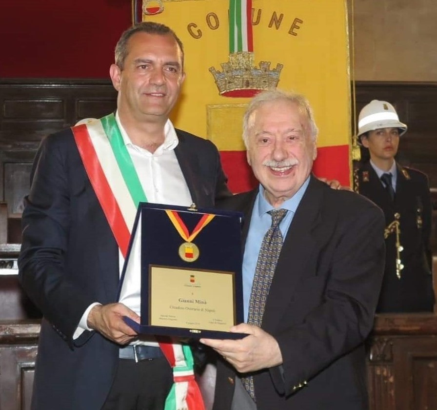 Gianni Minà è cittadino onorario di Napoli: “Il rispetto umano prima di tutto”