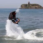 Aquabike, il campione Roberto Mariani regala spettacolo a Monte di Procida