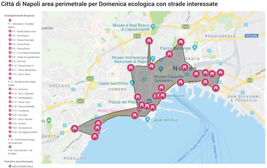 Comune di Napoli: il 9 giugno ci sarà la terza domenica ecologica