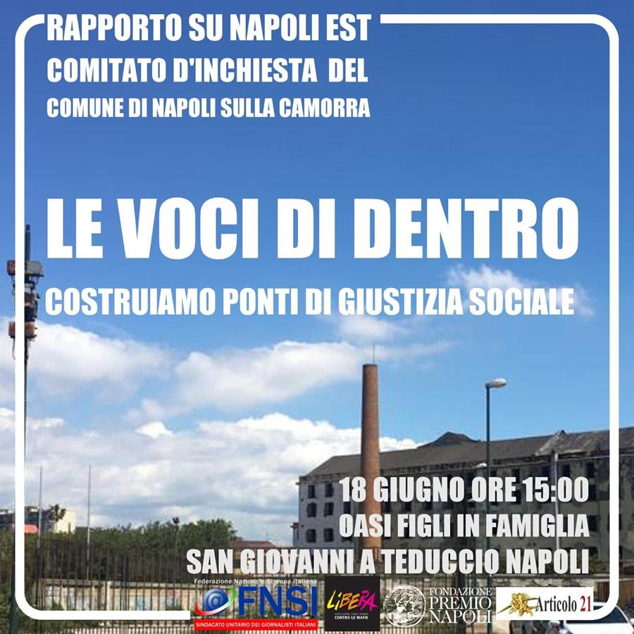 Comitato anticamorra, domani il premier Conte a San Giovanni a Teduccio