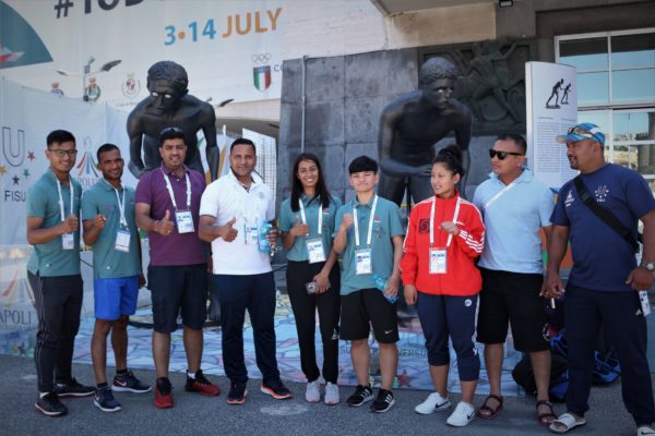 Universiade, gli atleti del Nepal niente medaglie ma vincono le emozioni vissute