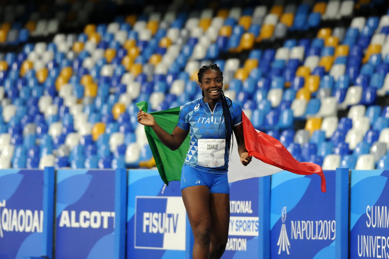 Universiade, da Daisy Osakue a Silvia Scalia: ecco l’italian girl power a Napoli 2019