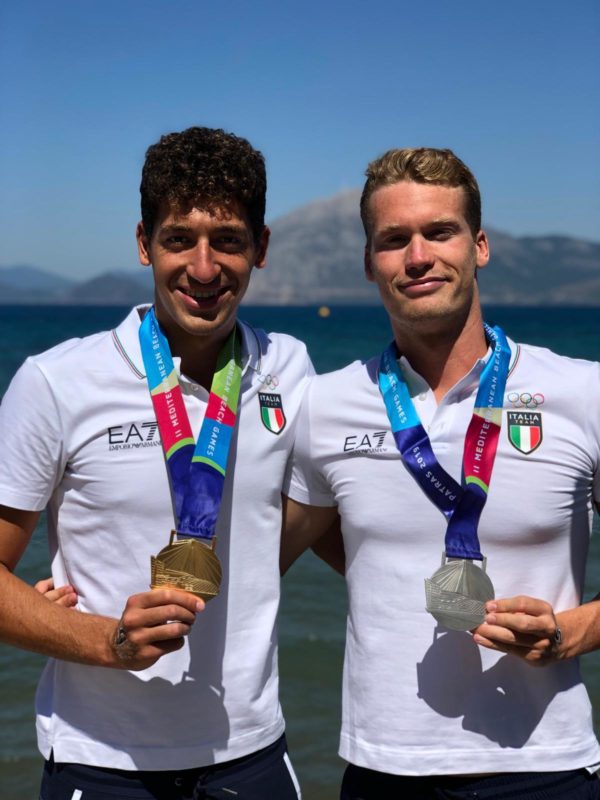 Nuoto, Mediterranean Beach Games Patrasso 2019: Doppietta del Circolo Canottieri Napoli