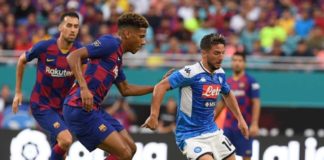 Barcellona-Napoli 4-0: ultima amichevole amarissima per gli azzurri