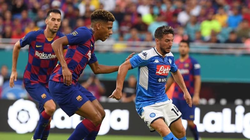 Barcellona-Napoli 4-0: ultima amichevole amarissima per gli azzurri