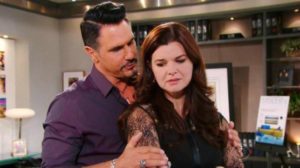 Beautiful, anticipazioni americane: Katie sviene e Bill l'aiuta 