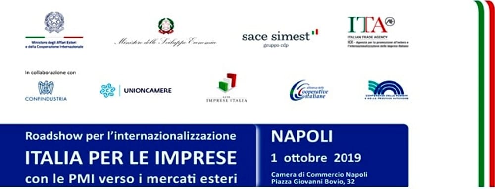 Camera di Commercio: martedì 1 ottobre il Roadshow Italia per le Imprese