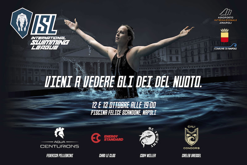 International Swimming League: arriva a Napoli uno spettacolo unico nella storia del nuoto