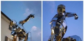 Avengers Endgame: a Forte dei Marmi la prima statua dedicata ad Iron Man