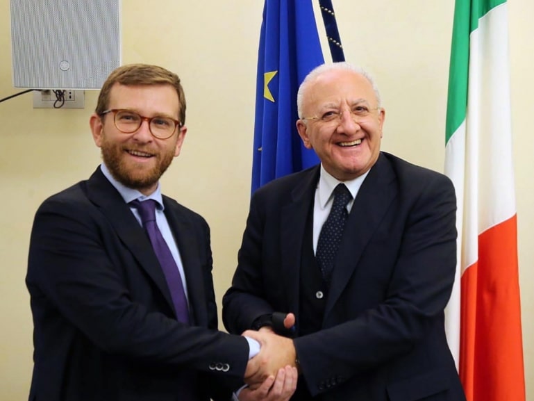 Vincenzo De Luca: “Incontro fruttuoso col ministro Provenzano”