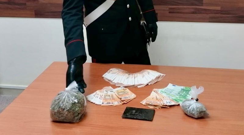 Sant’Antonio Abate: Carabinieri arrestano panettiere per detenzione di hashish e marijuana
