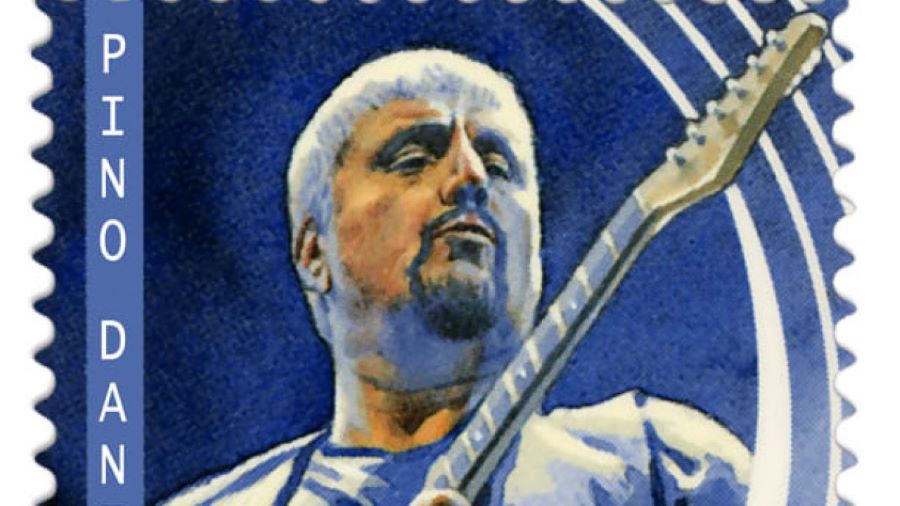 Pino Daniele: un francobollo dedicato all’Uomo in blues della musica italiana