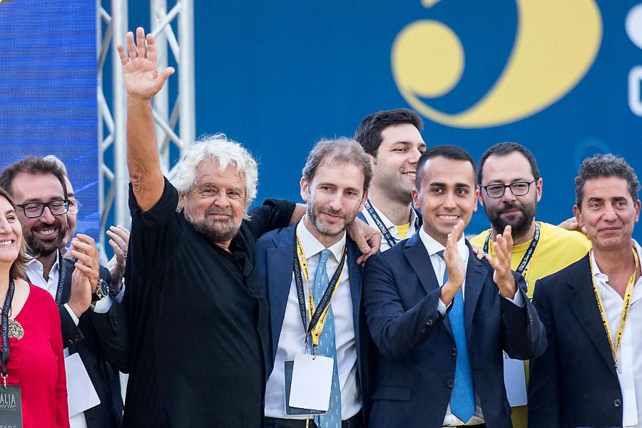 Italia 5 Stelle: una festa all’Arena Flegrea per i 10 anni del Movimento
