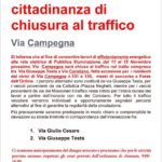 Fuorigrotta: Da lunedì 11 novembre chiusa al traffico via Campegna per lavori