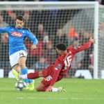 Il Calcio Napoli lotta, combatte e pareggia in casa dei campioni d’Europa 1-1 ad Anfield