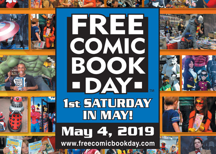 Torna il Free comic book day Italia 2019