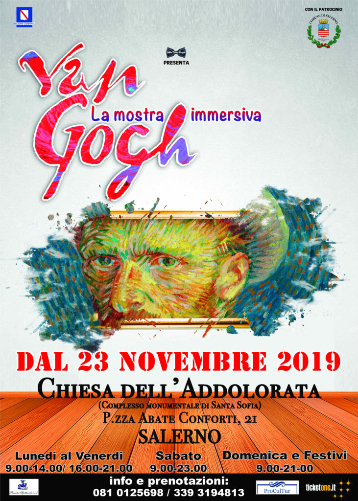 Van Gogh è a Salerno. Presentata 'La mostra immersiva'. Programma, date e orari