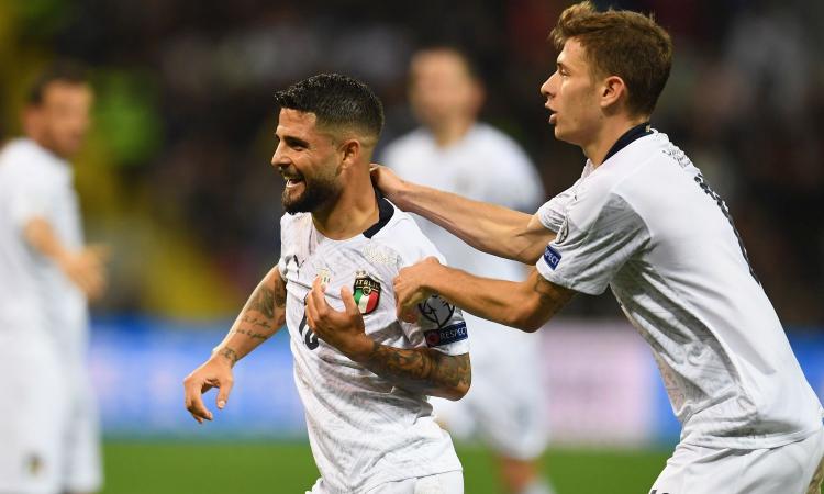 Calcio Napoli, Insigne torna a sorridere e a segnare con la maglia dell'Italia