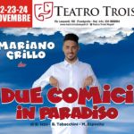 Al Teatro Troisi da venerdì 22 arriva il comico Mariano Grillo