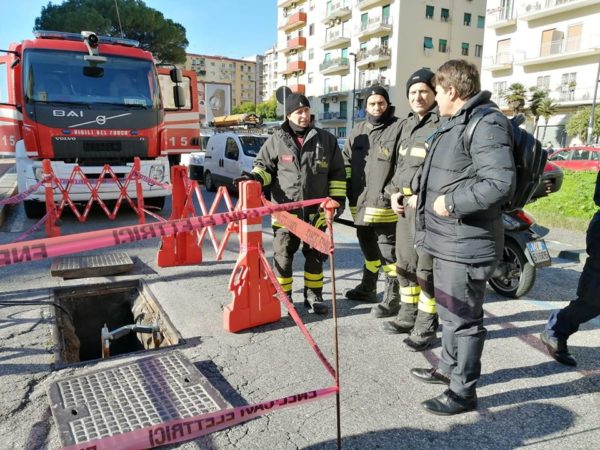 Fuorigrotta: Disagi su rete elettrica. Incendio ai cavi elettrici a viale Augusto