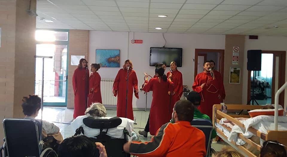 Concerto gospel per i pazienti dell'Hospice di Solofra