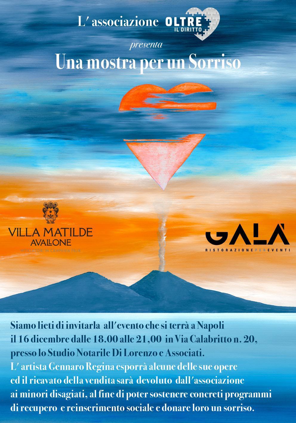 La mostra di Gennaro Regina a sostegno del reparto oncologico del Policlinico di Napoli