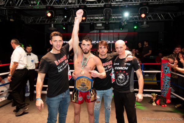 Il napoletano Daniele Iodice campione europeo di Kickboxing K1-Rules