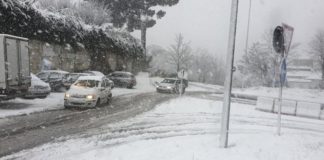 Meteo Campania, gelo e neve: le previsioni per San Valentino