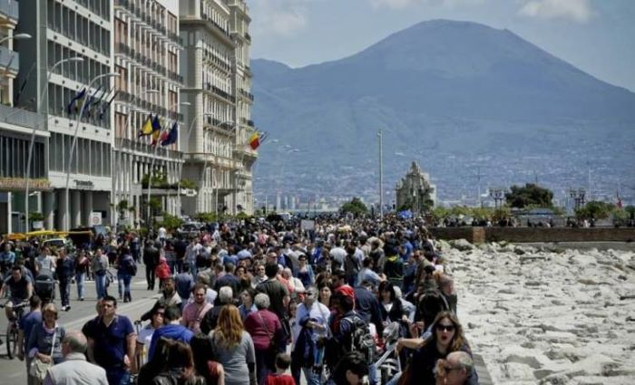 Turisti stranieri nel Mezzogiorno, il primato va a Napoli