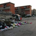 Napoli, Ponticelli: E’ partita la bonifica dei rifiuti in viale Carlo Miranda [Foto]