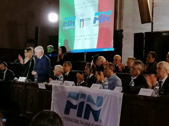 Al Maschio Angioino le premiazioni della FIN. Sport, campioni e tante emozioni