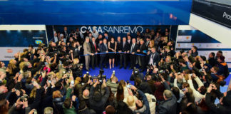 Casa Sanremo: Testimonial Anna falchi per il taglio del nastro