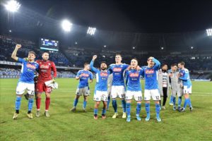 Calcio Napoli finalmente cuore e sacrificio. Battuta la Lazio 1-0. Gli azzurri sono in semifinale di Coppa Italia