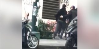 Baby gang scatenate a Napoli, razzie di alberi per incendiarli (Video)
