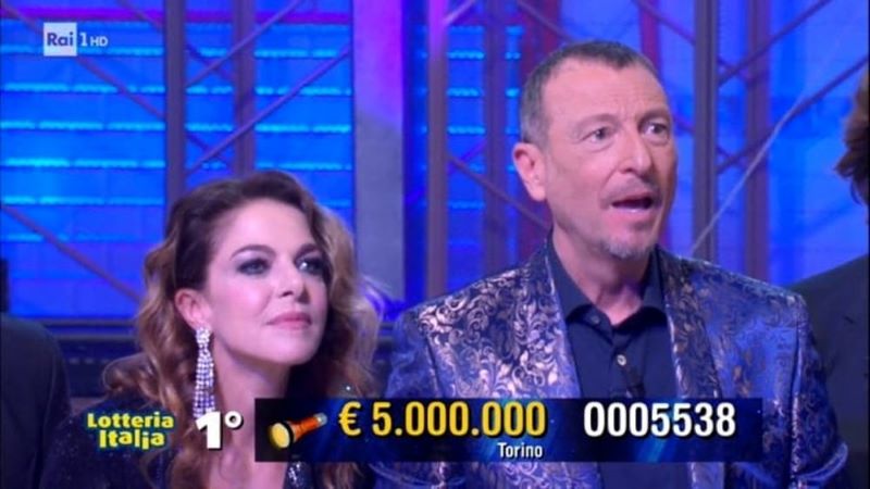 Lotteria Italia: il biglietto da 5 milioni è stato venduto a Torino