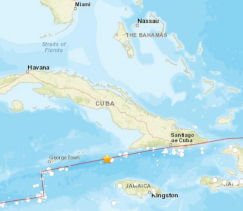 Terremoto a Cuba di magnitudo 7.8. Rientrato allarme tsunami