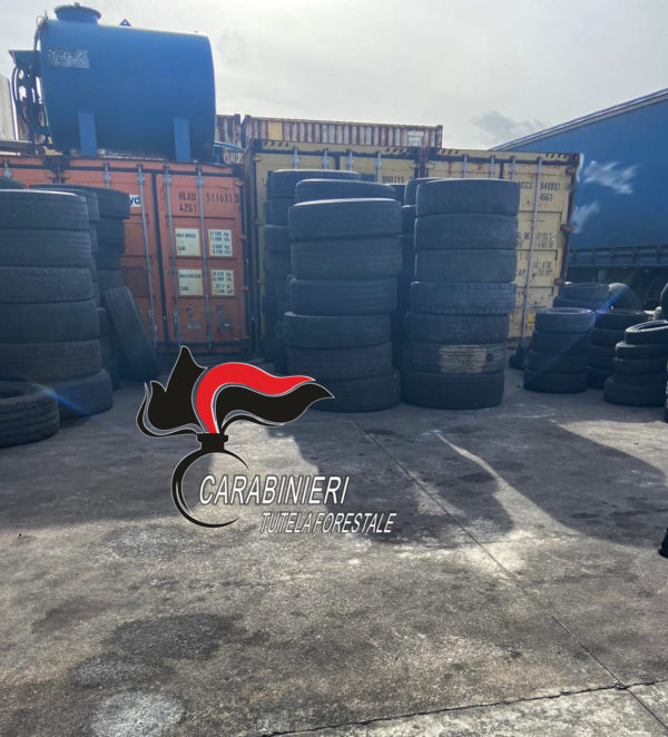 Ponticelli: spedivano pneumatici fuori uso in africa. Denunciate tre persone