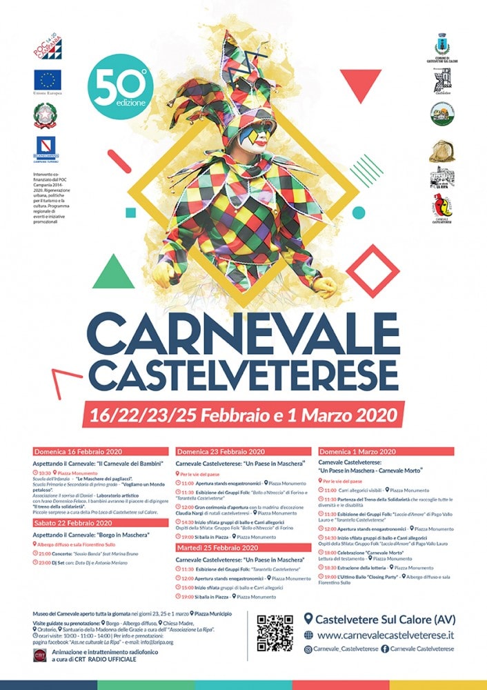 Carnevale Castelveterese: domenica 16 febbraio parte la 50ma edizione