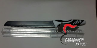 Visciano, lite a tavola finisce a coltellate: un arresto