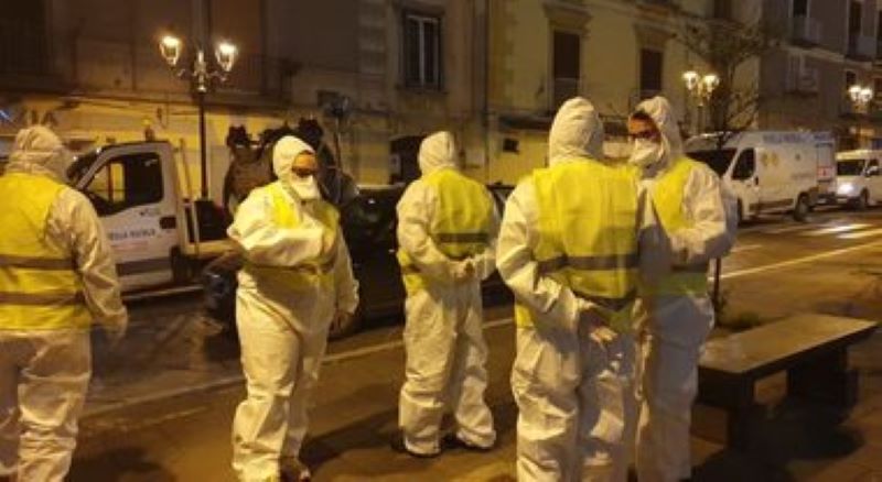 Coronavirus a Napoli: ecco i prossimi interventi di sanificazione delle strade