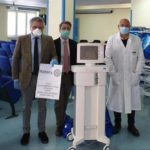 Rotary Club Pompei: Donati un ventilatore per la terapia intensiva e pacchi alimentari