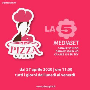 "Pizza Girls", debutta su La5 il primo format dedicato alla pizza secondo le donne