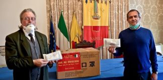 Il Comune di Napoli consegna 3mila mascherine ai medici di base