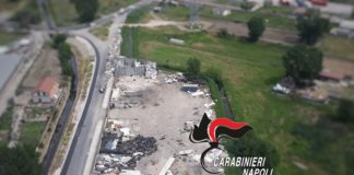 Sequestrata discarica abusiva a Volla, denunciata 51enne