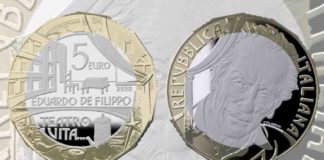 Una moneta da 5 euro per celebrare l'arte di Eduardo De Filippo