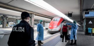 Fase 2, alla Stazione Centrale di Napoli il primo Frecciarossa da Milano