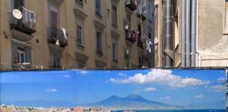 La pasticceria Scaturchio riproduce il Golfo di Napoli nel quartiere Pignasecca